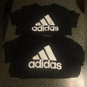 *BUNDLE OF 2!* Adidas Black Women’s XL Short Sleeve Shirt